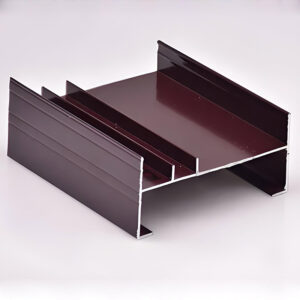 nodized champagne curtain wall aluminum profiles (copy)