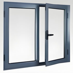 grey colored aluminum window profiles (copy)